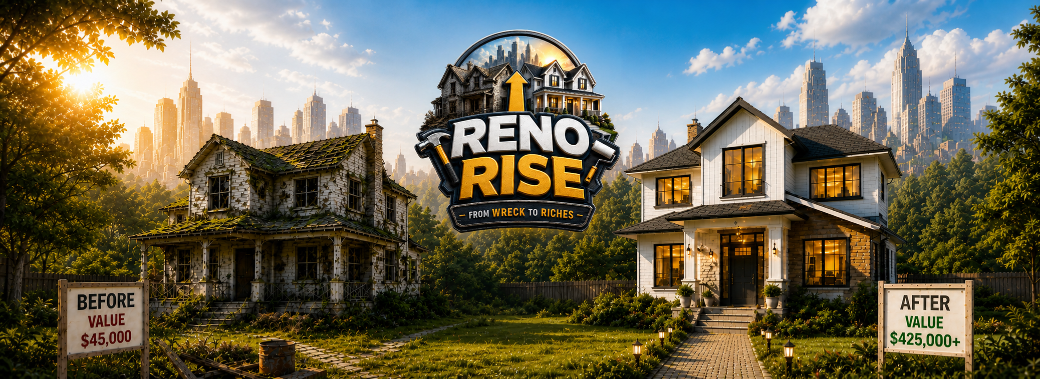 RenoRise — From Wreck to Riches